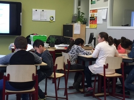 Kinderen in klas